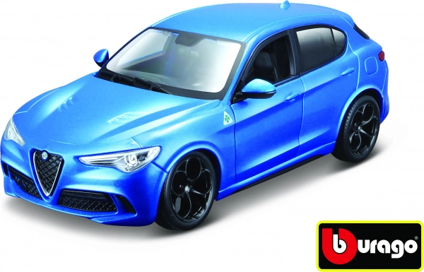 Bburago 1:24 Alfa Romeo Stelvio modra 18-21086