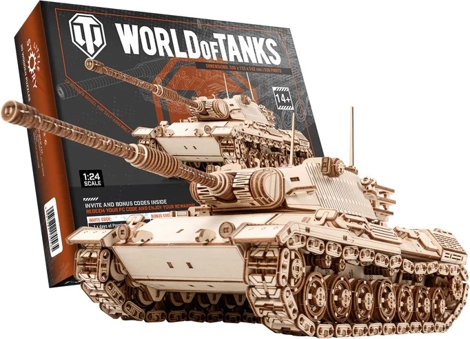 Little Story lesena 3D sestavljanka World of Tanks Leopard 1