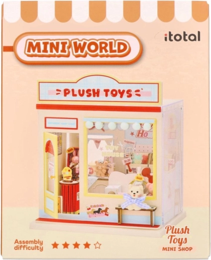 i-Total miniatura trgovine s plišastimi igračami DIY