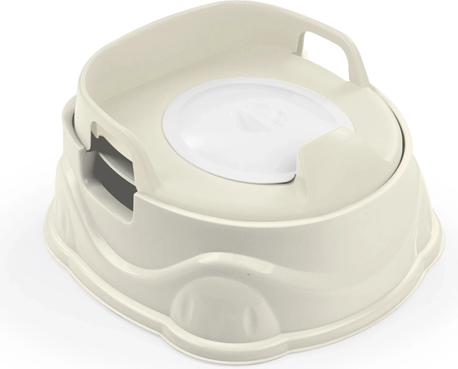 3v1 kahlica, nastavek za WC in otroški stolček, bež