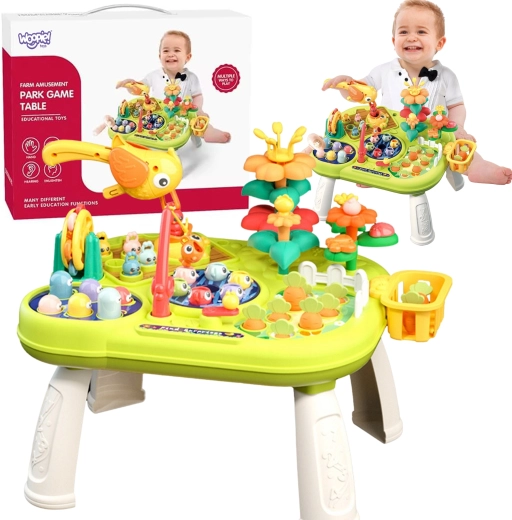 WOOPIE Baby interaktivna izobraževalna Montessori mizica 8 v 1