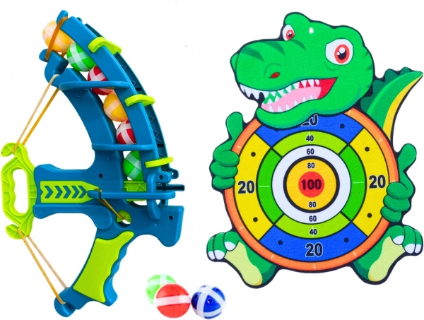 Komplet za lokostrelstvo z dinozavri za otroke