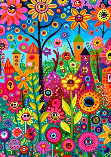 Enjoy puzzle Igrivi vrt 1000 kosov