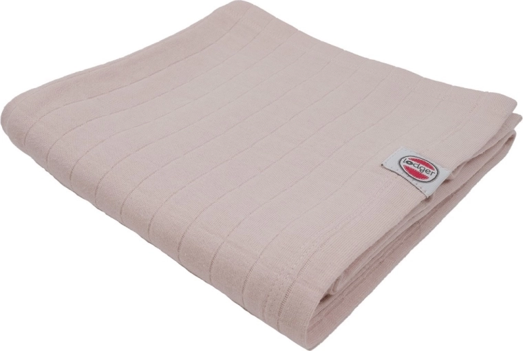 Lodger swaddler iz organskega bombaža Solid Powder 70 × 70 cm – 1 kos