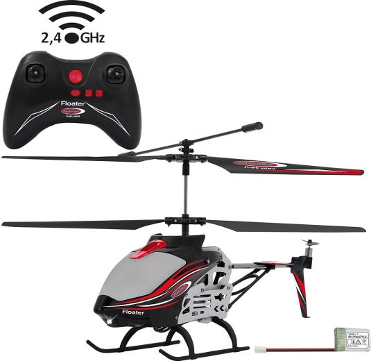 Jamara Floater RC helikopter z avtomatskim zadrževanjem višine 2,4 GHz, 3,5 kanala