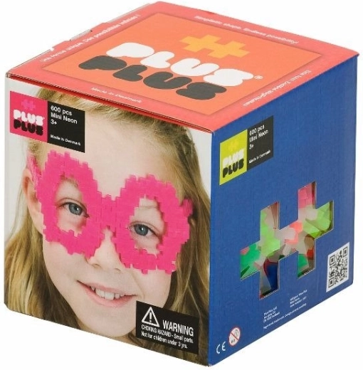 Plastična sestavljanka PlusPlus Mini Neon - 600 kosov