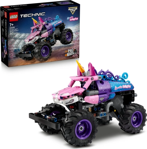 LEGO Technic Monster Jam Sparkle Smash z navijalnim motorjem