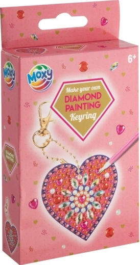 Diamantno slikanje obesek srce – mandala MOXY