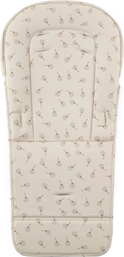 Prevleka sedeža in pladenj za otroški stolček Petite&Mars Gusto Beige Dandelions