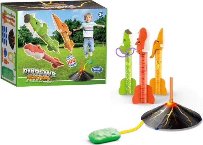 Rakete z nožnim izstrelilnikom za otroke