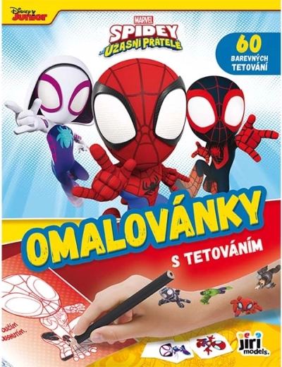 Pobarvanka s tetovažami Spidey