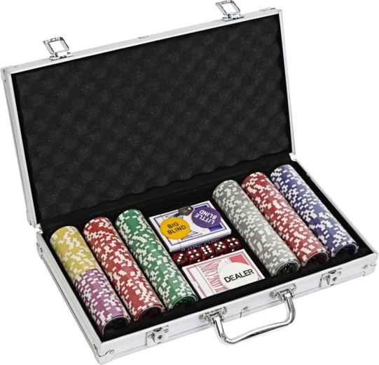 2Kids Toys pokerski set v kovčku (300 žetonov)