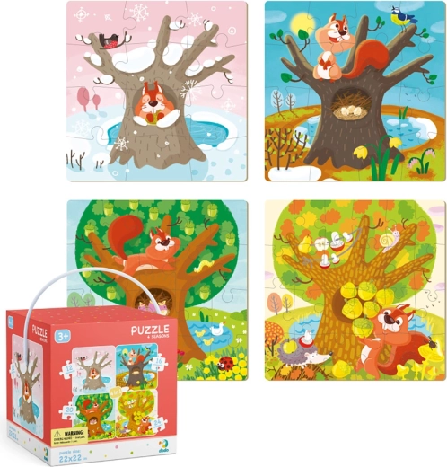 Sestavljanka 4v1 Letni časi