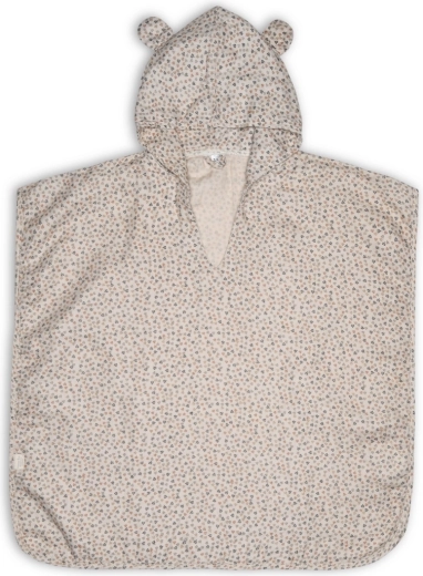Nuuuroo Flor muslin poncho mix leaf 1–2 years