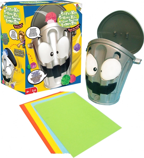 Nori koš – gibljiva zabavna igra za otroke