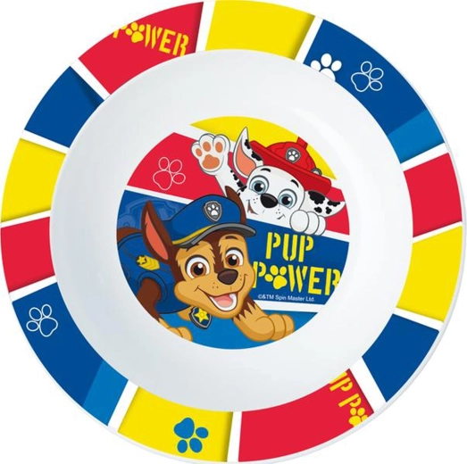 Plastična skleda PAW PATROL 16 cm modra