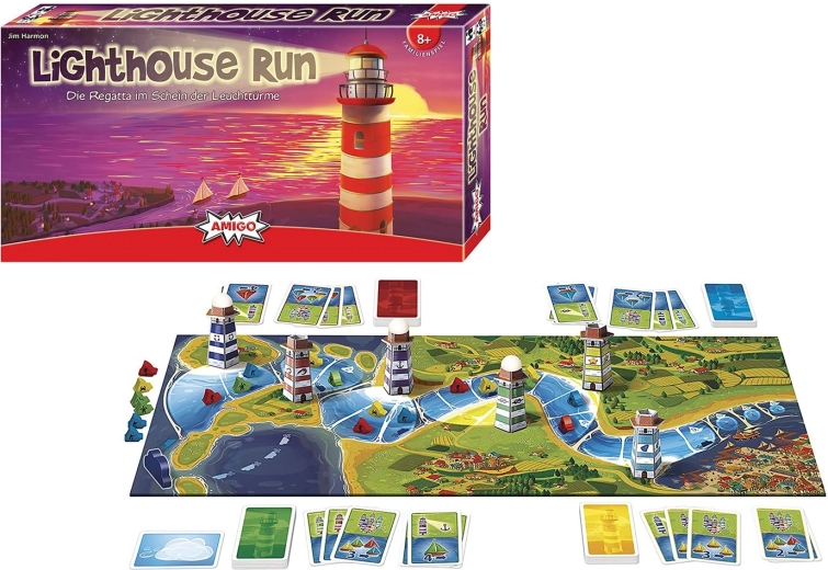 Amigo Lighthouse Run – družabna družinska igra - 1 kos