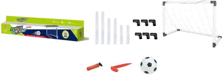 Nogometni gol z žogo in tlačilko za otroke