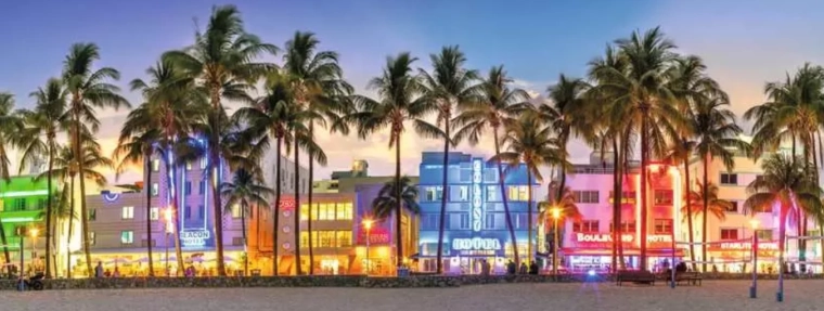 RAVENSBURGER panoramske sestavljanke Ocean Drive 1000 kosov