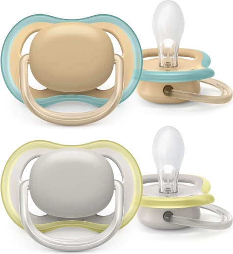 Philips Avent duda Ultra Air 0–6 mesecev, 2 kos