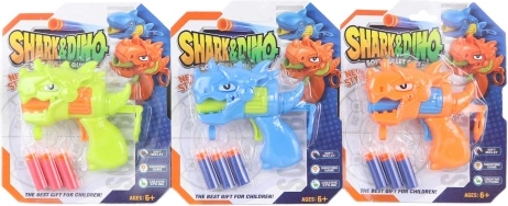 Pištola dinozaver s penastimi naboji