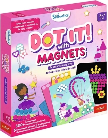Trefl Skillmatics Dot It! z magneti – samorogi in princese