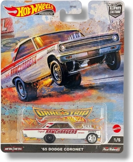 Hot Wheels Premium Dodge Coronet 1965 – kovinski model za zbiratelje