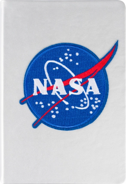 Beležnica BAAGL NASA srebrna, črtasta
