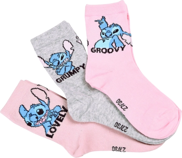 Disney Lilo & Stitch otroške nogavice Stitch (6 parov)