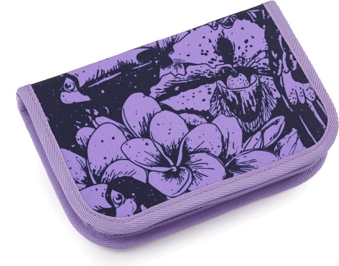 Topgal school pencil case with two flaps