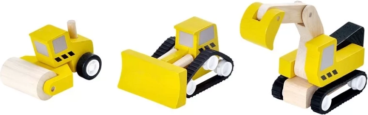 PlanToys gradbena vozila za avtomobilsko stezo