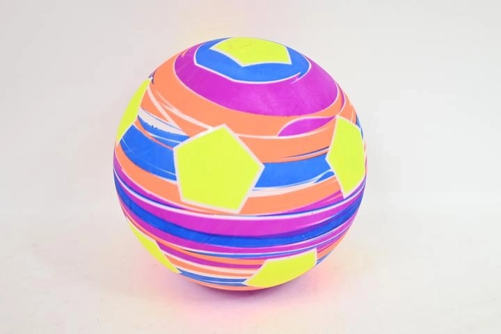 Barvita otroška žoga z motivom kock 9"