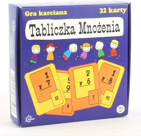 Kartečna igra Množenjska tabela