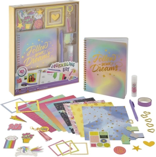 DIY dnevnik – ustvarjalni komplet za lastno journaling ustvarjanje