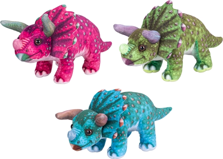 Plišasti triceratops 30 cm
