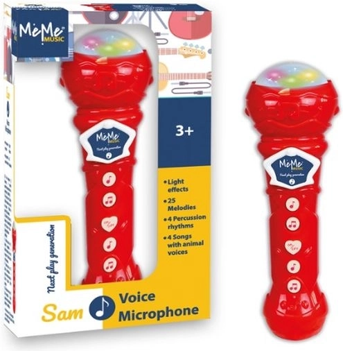 Meme stage microphone red
