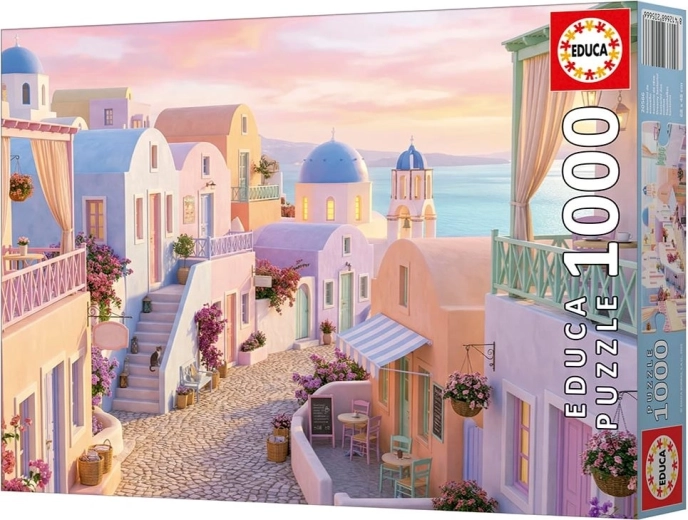 Sestavljanka EDUCA Santorini 1000 koščkov z lepilom