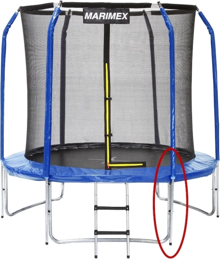 Marimex nadomestni spodnji nosilni del zaščitne mreže za trampolin 366 cm