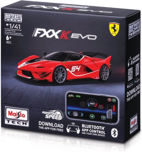 Maisto RC Ferrari FXX-K EVO rdeč 1:41 z lučmi