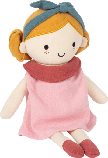 Blagnena punčka Lina – mehka plišasta prijateljica za otroke od rojstva