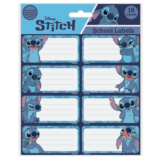 Lilo & Stitch nalepke za zvezke s Stitchom