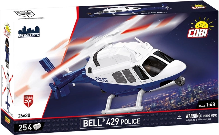 Cobi Bell 429 policijski helikopter 1:48 (254 kosov)