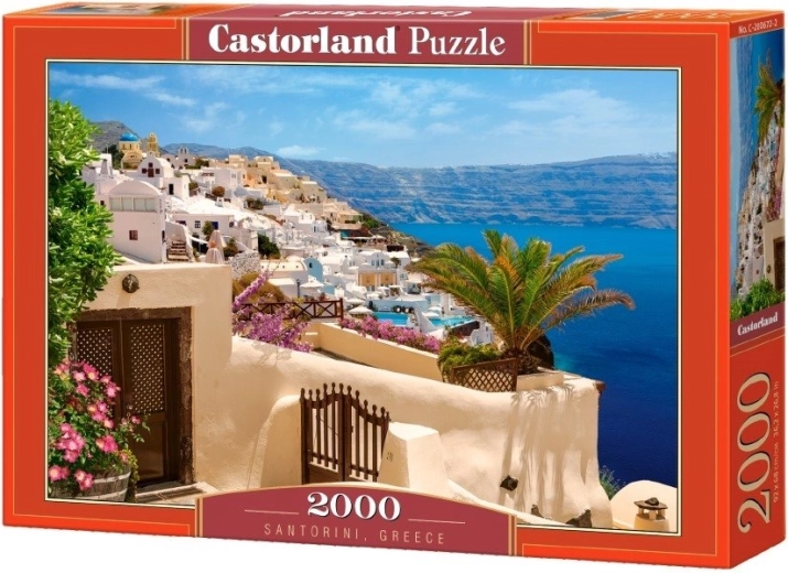 Castorland sestavljanka Santorini, Grčija 2000 kosov