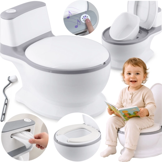 Ricokids interaktivni otroški kahlica v obliki WC-ja