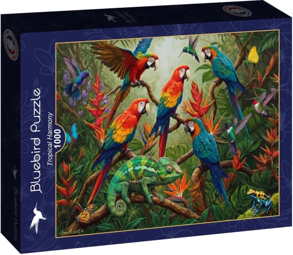 Puzzle Bluebird Tropska harmonija 1000 koščkov