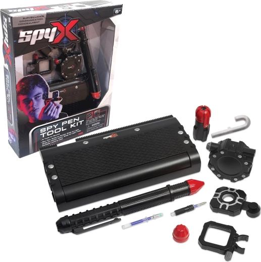 SpyX vohunski set z večnamenskim svinčnikom za otroke