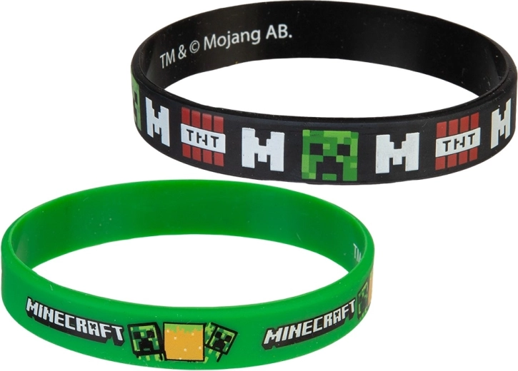 Minecraft silicone wristband - 1 piece