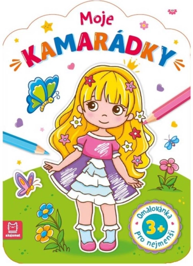 Moje kamaradke – pobarvanka za najmlajše - 1 kos