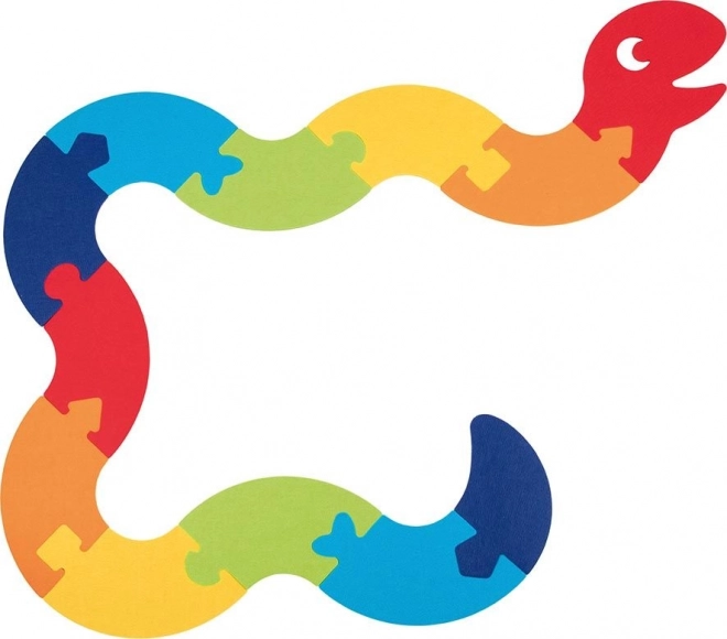 Talna obrisna sestavljanka Kača XXL