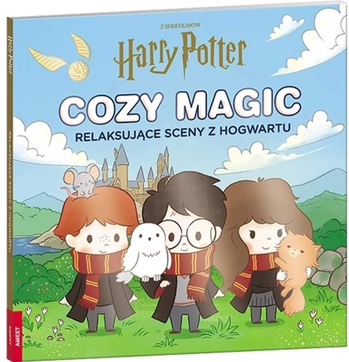 Wizarding World Cozy Magic – sprostitvena pobarvanka iz Bradavic